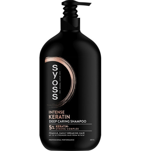  Syoss Intense Keratin Шампоан с кератин за склонна към накъсване коса 750 мл