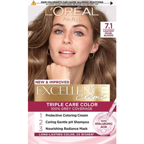 L’Oreal Excellence Creme Боя за коса 7.1 Ash Blonde