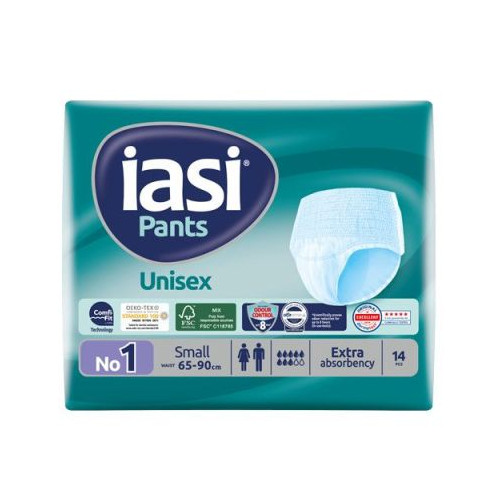 IASI Pants Пелени-гащи за възрастни Unisex N1 S 14 бр 