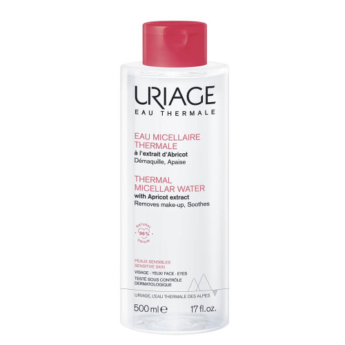 Uriage Eau Thermale Мицеларна Почистваща вода за лице за чувствителна кожа 500 мл