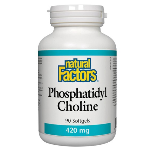 Natural Factors Phosphatidyl-Choline 420мг х90 софтгел капсули