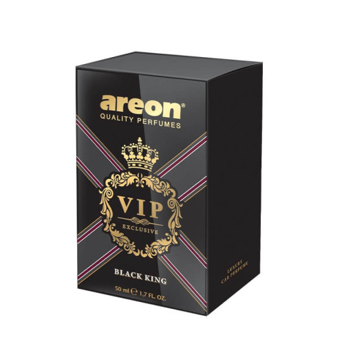 Areon VIP Black King Perfume for Car Парфюм за кола 50 мл