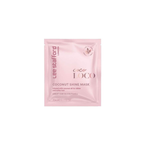 Lee Stafford Coco Loco Shine Маска за коса за блясък 20 мл