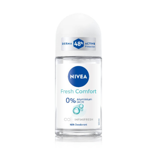 Nivea Fresh Comfort Дезодорант рол-он против изпотяване за жени 50 мл
