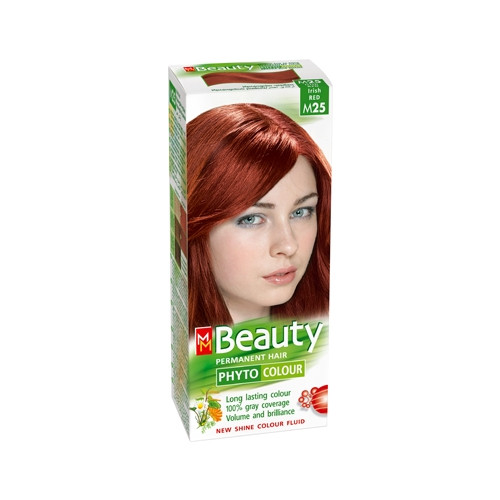 MM Beauty Phyto Colour Трайна фито боя за коса, М25 Ирландско червен