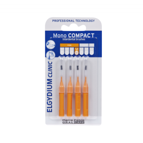 Elgydium Clinic Mono Compact 1.2 mm интердентални четки моно компакт оранжеви