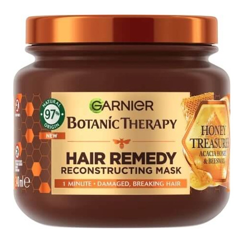 Garnier Botanic Therapy Hair Remedy Honey Treasures Маска за увредена коса 340 мл