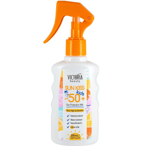 Victoria Beauty Слънцезащитно мляко за деца Sun Kiss SPF50+ 200 мл