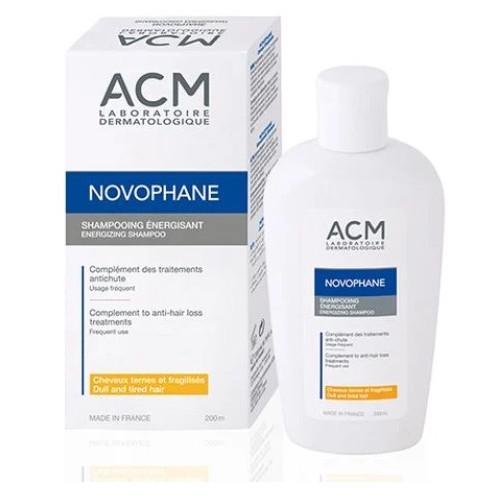 ACM Novophane Energizing Shampoo Енергизиращ шампоан при косопад 200 мл 