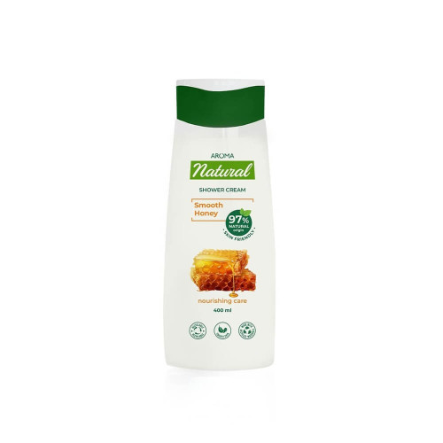 Aroma Natural Подхранващ душ крем за тяло с мед 400 мл
