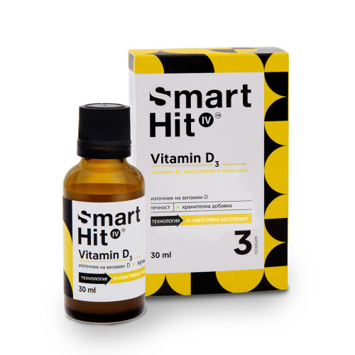 Smart Hit IV Витамин D3 30 мл Valentis