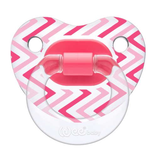 WEE BABY Ортодонтична зaлъгалка прозрачна 0-6M