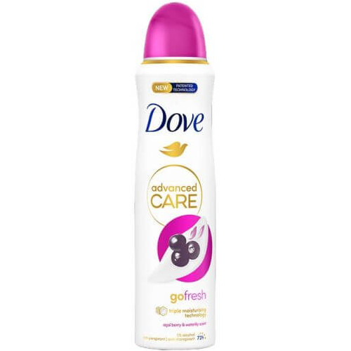 Dove Advanced Care Acai Berry & Waterlily Дезодорант спрей против изпотяване за жени 150 мл