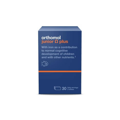 Orthomol Junior Omega Plus Омега+ за деца х 90 бонбона