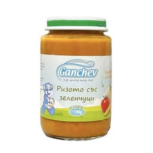 Ganchev Ризото със зеленчуци 4М+ 190 гр