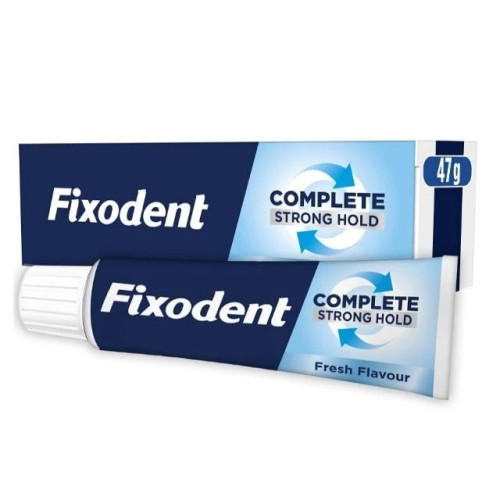 Fixodent Complete Strong Hold Fresh Flavour Крем за фиксиране на протези 47 г