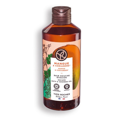 Yves Rocher Bain Nature Душ гел манго и кориандър 400 мл