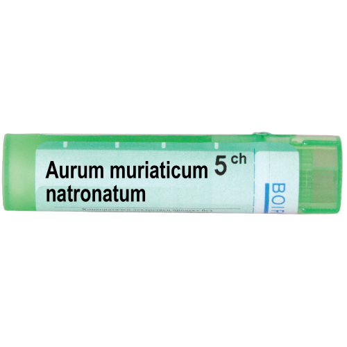 Boiron Aurum muriaticum natronatum Аурум муриатикум натронатум 5 СН