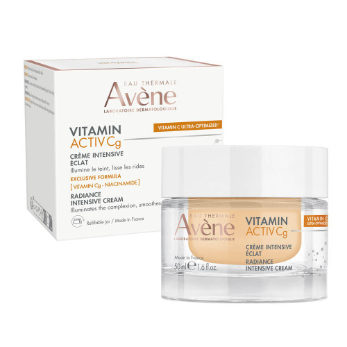 Avene Vitamin Activ Cg Интензивен озаряващ крем с витамин С и ниацинамид 50 мл