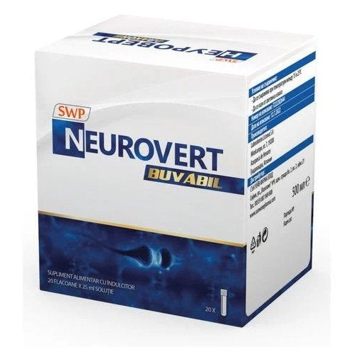 Neurovert Неуроверт флакони за пиене 25 мл х 20 флакона Sun Wave Pharma