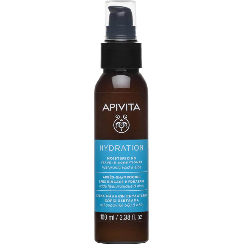 Apivita Hyaluronic Hydra Хидратиращ балсам за коса без отмиване 100 мл