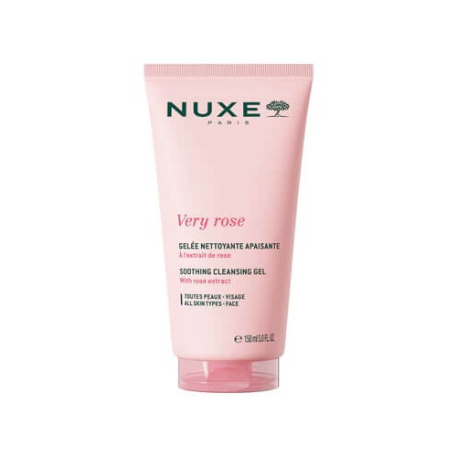 Nuxe Very Rose Успокояващ почистващ гел 150 мл