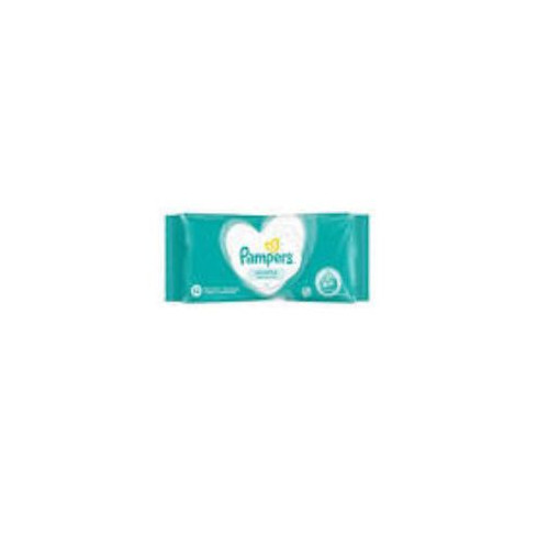 Pampers Sensitive Fragrance Free Бебешки мокри кърпички 52 бр
