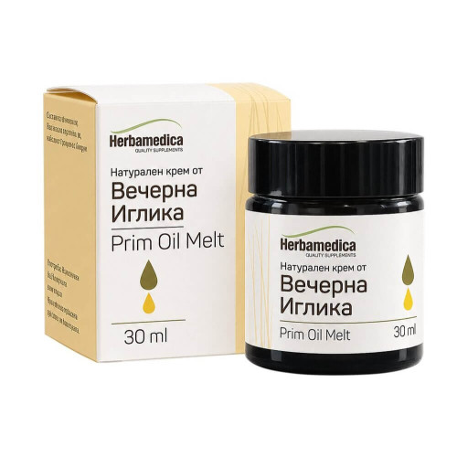 Herbamedica Prim Oil Натурален крем за лице от вечерна иглика 30 мл
