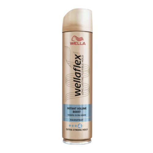Wella Wellaflex Instant Volume Boost Лак за коса за мигновен обем със силна фиксация 4 250 мл Procter&Gamble