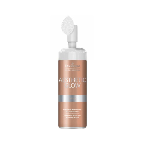 Farmona Professional Aesthetic Glow Почистваща пяна със серамиди и силиконова четка 150 мл