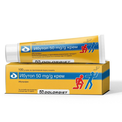 Ибутоп Крем при болки в ставите и мускулите 100 г