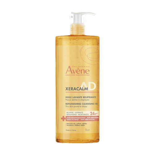 Avene XeraCalm A.D Релипидиращото измиващо олио за кърмачета, деца и възрастни 1000 мл