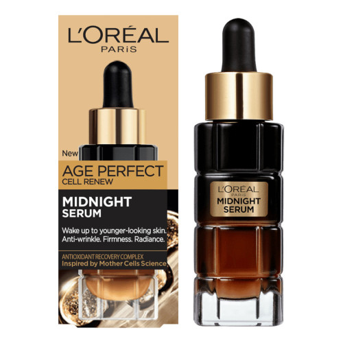 L’Oreal Age Perfect Cell Renewal Регенериращ нощен серум за лице против стареене 30 мл