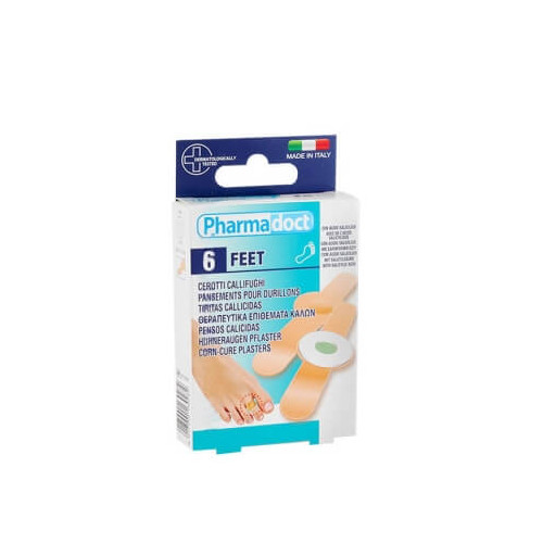 Pharmadoct Feet Пластири за лечение на мазоли х 6 броя