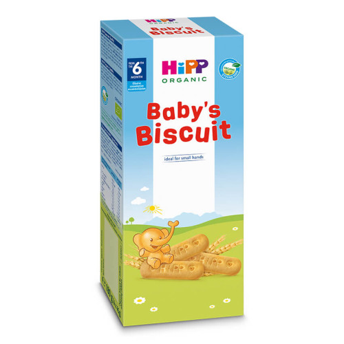 Hipp Baby's Biscuit Био бебешки бисквити 6М+ 180 гр