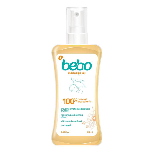 Bebo Масажно олио с помпа 150 мл