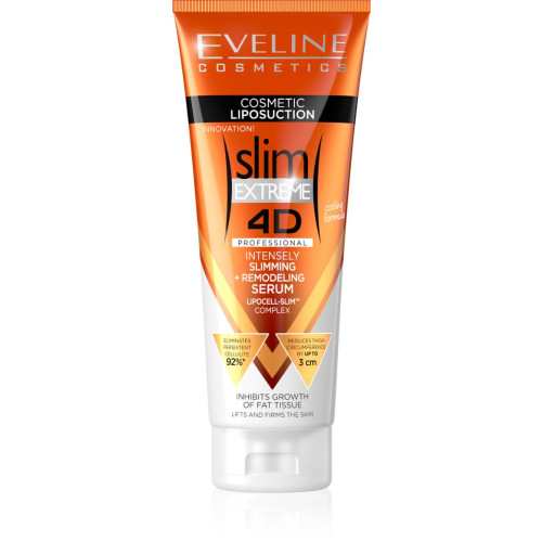Eveline Slim Extreme 4D Slimming Серум за липосукция и отслабване 250 мл