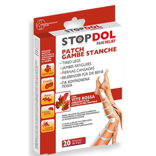 StopDol Лепенки за уморени крака х 20 броя