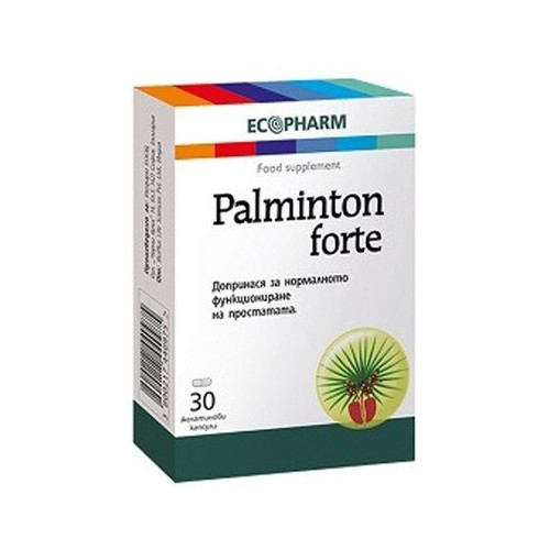 Palminton forte За простатата x30 капсули Ecopharm