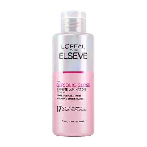 Elseve Glycolic Gloss Ламинираща грижа за коса без блясък 200 мл 