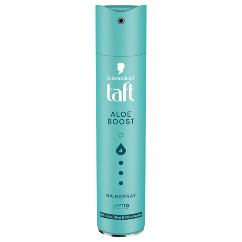 Taft Aloe boost 4 Лак за коса с алое 250 мл