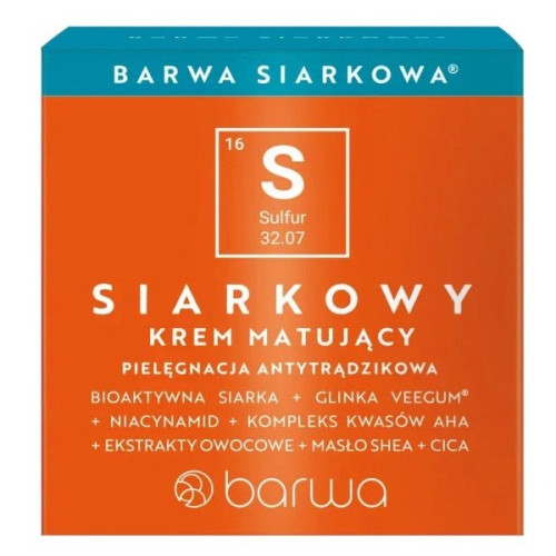 Barwa Sulphur Anti-acne Матиращ крем 50 мл