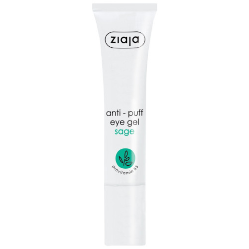 Ziaja Anti-Puff Eye Gel Sage Жая Околоочен гел против торбички с градински чай 15 мл