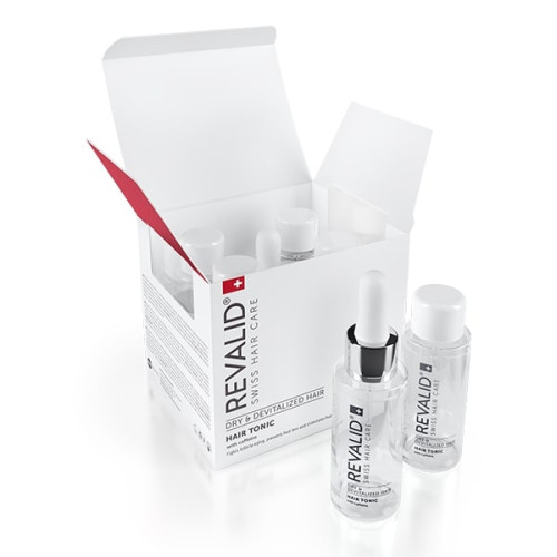 Revalid Dry and Devitalized Hair Укрепващ тоник за суха коса 30 мл х 4 флакона