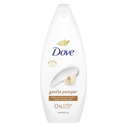 Dove Gentle Pamper Хидратиращ душ гел с масло от ший 250 мл