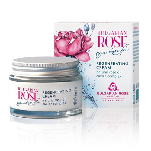 Bulgarian Rose Signature Spa Регенериращ крем за лице 50 мл Българска роза 