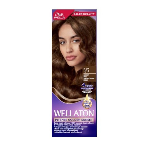 Wella WELLATON Боя за коса 5/3 Златно кафяво