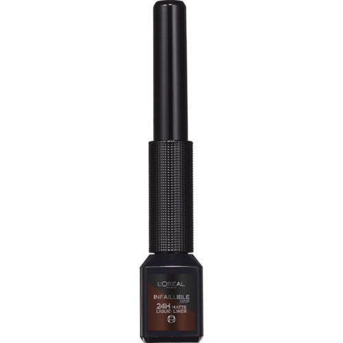 L’Oreal Infallible Grip 24H Matte Течна очна линия с матов ефект 03 Marron