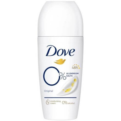 Dove Advanced Care Original 0% Дезодорант рол он против изпотяване за жени 50 мл