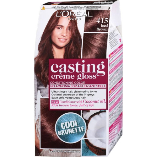 L’Oreal Casting Creme Gloss Боя за коса без амоняк 415 Iced Chocolate
